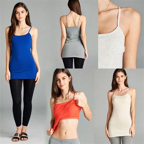 no bra camisole|17 Cami Tops That You Can Wear Confidently Without a Bra.